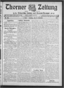 Thorner Zeitung 1913, Nr. 216 1 Blatt