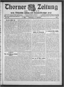 Thorner Zeitung 1913, Nr. 219 2 Blatt