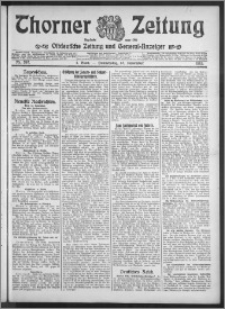 Thorner Zeitung 1913, Nr. 267 1 Blatt