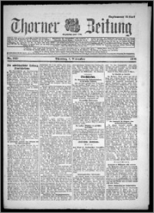 Thorner Zeitung 1921, Nr. 249
