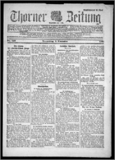 Thorner Zeitung 1921, Nr. 250