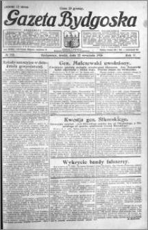 Gazeta Bydgoska 1926.09.22 R.5 nr 218