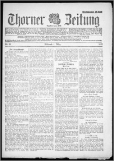 Thorner Zeitung 1922, Nr 50