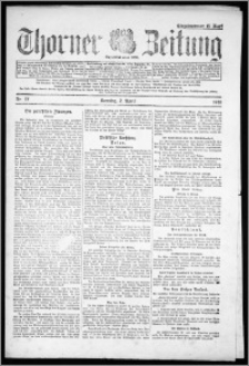 Thorner Zeitung 1922, Nr 77