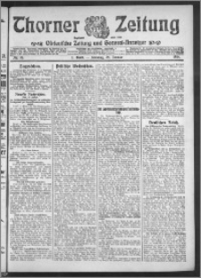Thorner Zeitung 1914, Nr. 21 1 Blatt
