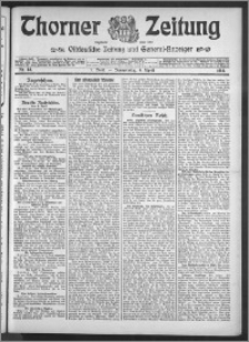 Thorner Zeitung 1914, Nr. 84 1 Blatt