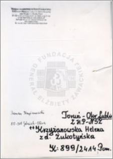 Krzyżanowska Helena