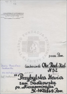 Przybylska Maria