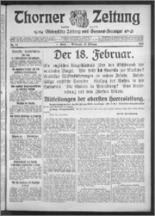 Thorner Zeitung 1915, Nr. 34 1 Blatt
