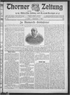 Thorner Zeitung 1915, Nr. 77 2 Blatt