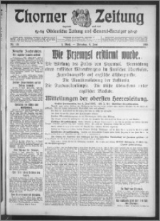 Thorner Zeitung 1915, Nr. 131 1 Blatt