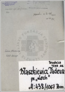 Błaszkiewicz Tadeusz