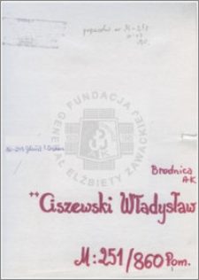 Ciszewski Władysław