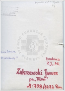 Zakrzewski Janusz