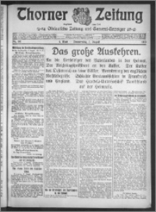 Thorner Zeitung 1916, Nr. 180 1 Blatt