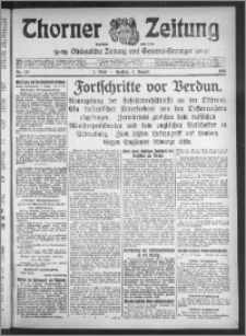 Thorner Zeitung 1916, Nr. 181 1 Blatt