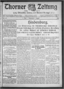 Thorner Zeitung 1916, Nr. 182 1 Blatt