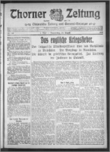 Thorner Zeitung 1916, Nr. 198 1 Blatt