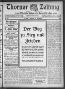 Thorner Zeitung 1916, Nr. 219 2 Blatt