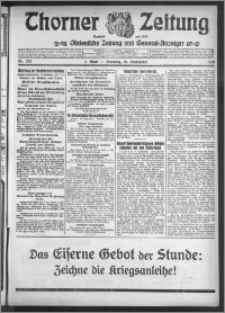 Thorner Zeitung 1916, Nr. 220 2 Blatt