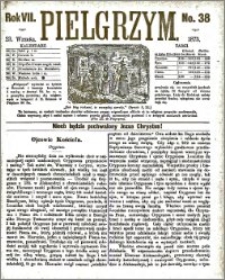 Pielgrzym, pismo religijne dla ludu 1875 nr 38