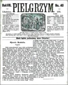 Pielgrzym, pismo religijne dla ludu 1875 nr 40