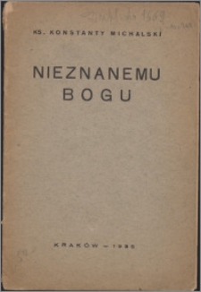 Nieznanemu Bogu