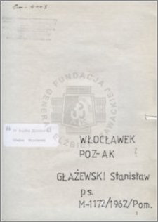 Głażewski Stanisław