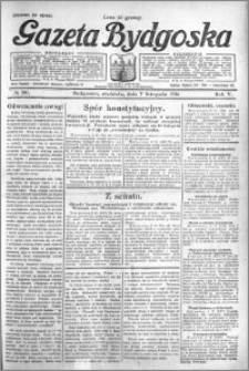 Gazeta Bydgoska 1926.11.07 R.5 nr 257