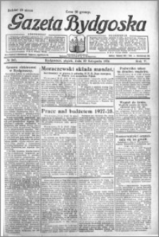 Gazeta Bydgoska 1926.11.19 R.5 nr 267