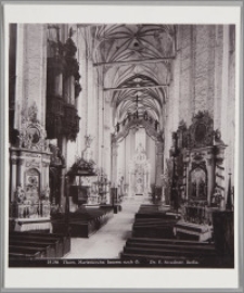 Thorn, Marienkirche : Inneres nach O.