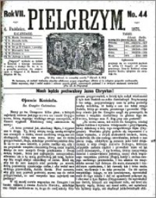 Pielgrzym, pismo religijne dla ludu 1875 nr 44