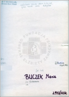 Buczek Maria