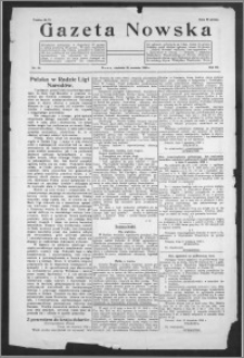 Gazeta Nowska 1926, R. 3, nr 39 + dodatek