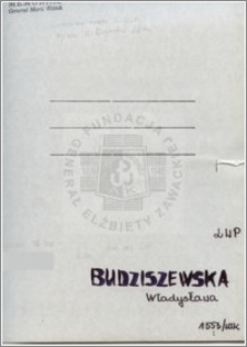 Budziszewska Władysława