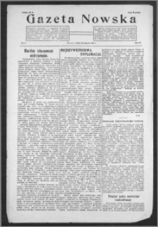Gazeta Nowska 1927, R. 4, nr 4 + dodatek