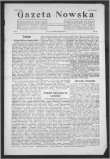 Gazeta Nowska 1927, R. 4, nr 9 + dodatek