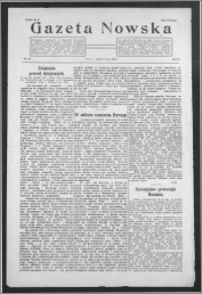 Gazeta Nowska 1927, R. 4, nr 28 + dodatek