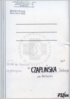 Czplińska Jadwiga