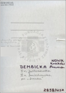 Dembicka Anna
