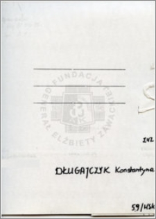 Długajczyk Konstantyna