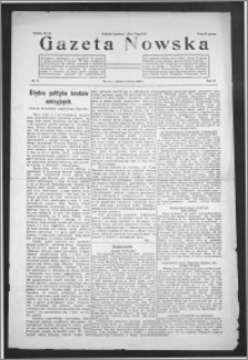 Gazeta Nowska 1929, R. 6, nr 9 + dodatek