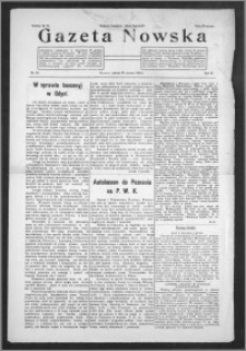 Gazeta Nowska 1929, R. 6, nr 25 + dodatek