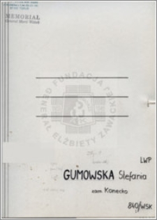 Gumowska Stefania