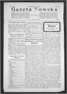 Gazeta Nowska 1931, R. 8, nr 3 + dodatek