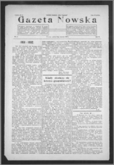 Gazeta Nowska 1932, R. 9, nr 3 + dodatek