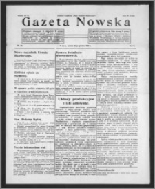 Gazeta Nowska 1933, R. 10, nr 50 + dodatek