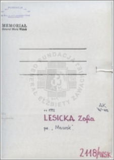 Lesicka Zofia