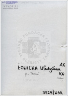 Łowicka Władysława