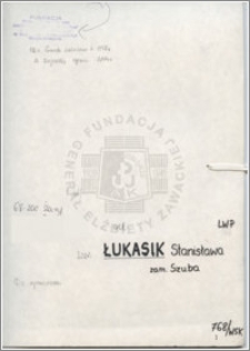 Łukasik Stanisława